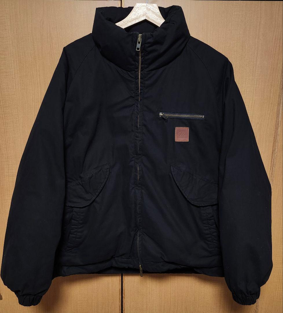 た*く様 Perushu ライトダック中綿ボリュームスタンドネックブルゾン Mサ