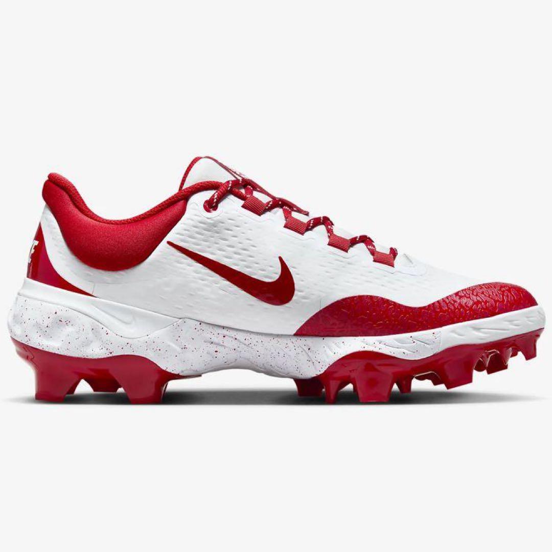 ナイキ アルファ ハラチ エリート 27.5 野球 スパイク 靴 シューズ 赤