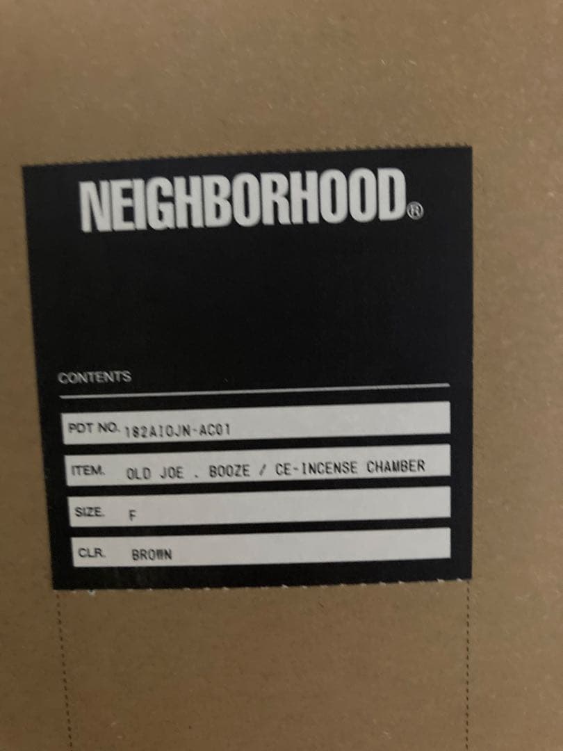 OLDJOE&CO. CE INCENSE　ネイバーフッド　お香　ブラウン
