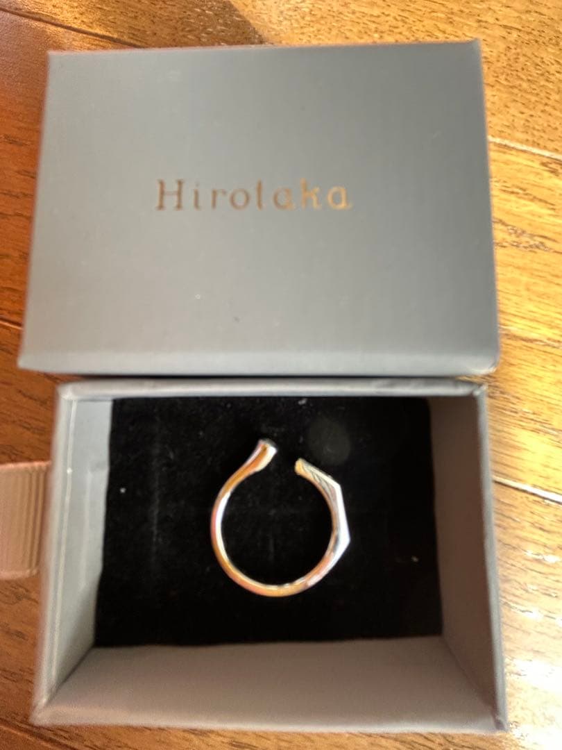 Hirotaka MANHATTAN ダイヤモンド リング　WG 13号