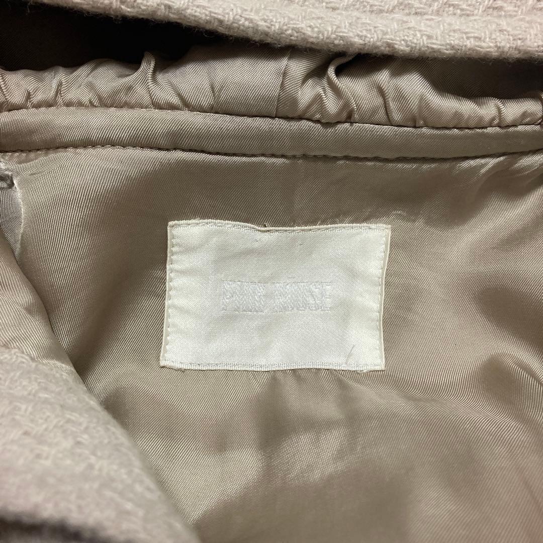 ピンクハウス Pコート ロング フード マント プリーツ ハート