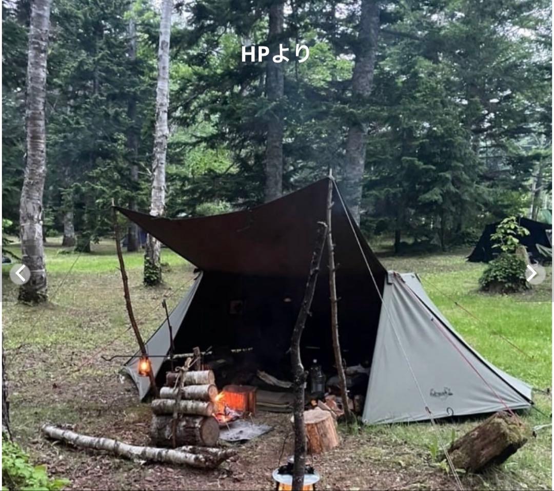 ZIVETALIAN ジベタリアン　蝦夷幕壱、ziveタープ黒他4点セット