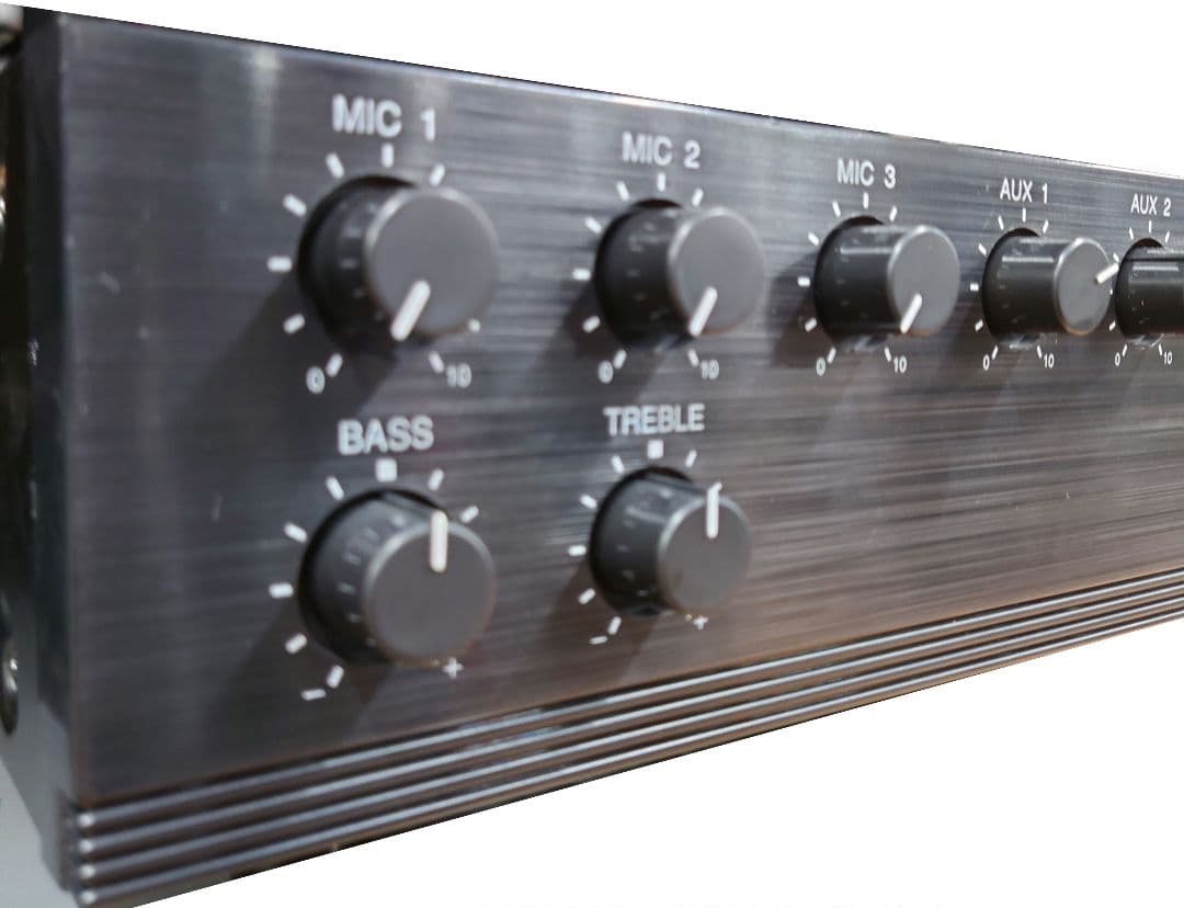 ■【取説・電源ACケーブル付】TOA A-1803 放送用アンプ