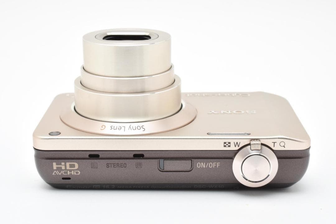 【お値下げ歓迎・美品】SONY Cyber-shot DSC-WX10 ゴールド