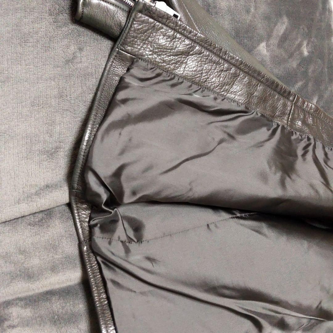 い*ち様 レザーシングルライダースジャケット　COACH