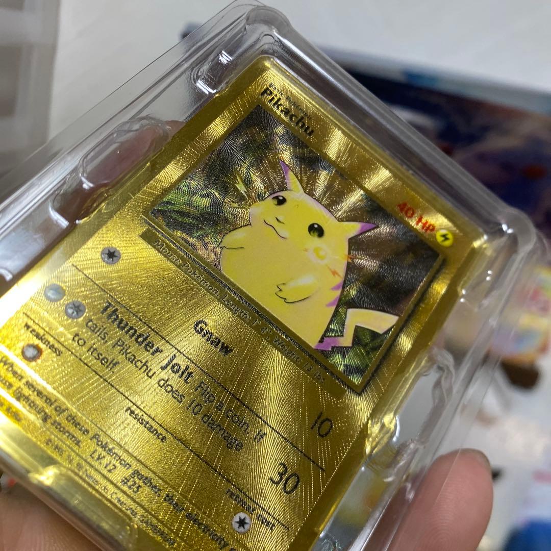 極美品25th メタル　リザードン ピカチュウ ゴールドカードセット