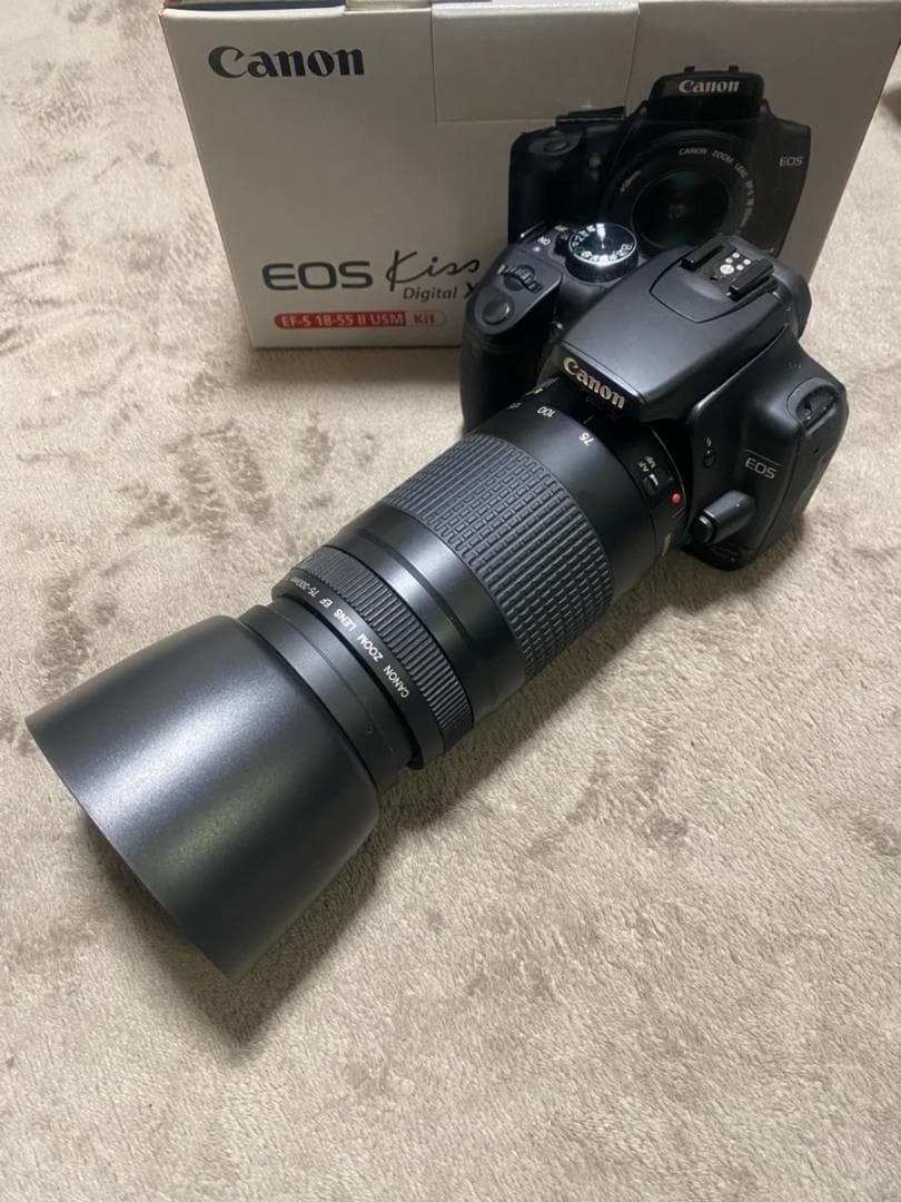 【美品】キャノン Canon EOS kiss Digital X　レンズセット