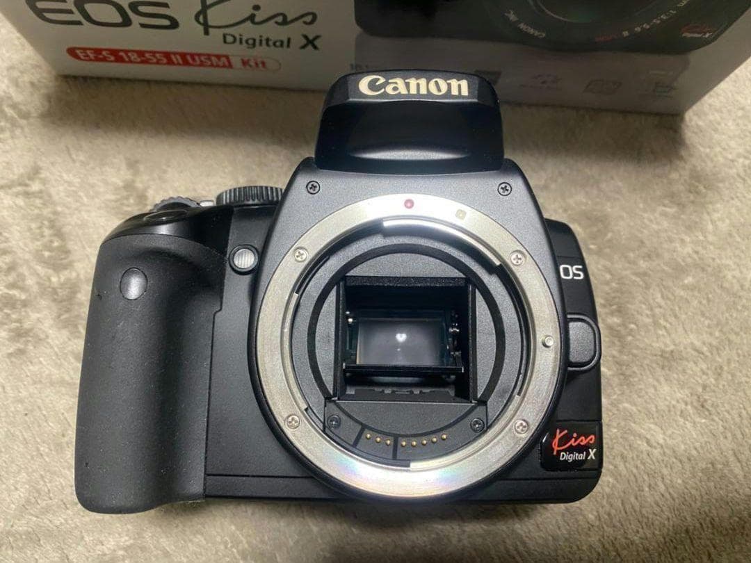 【美品】キャノン Canon EOS kiss Digital X　レンズセット