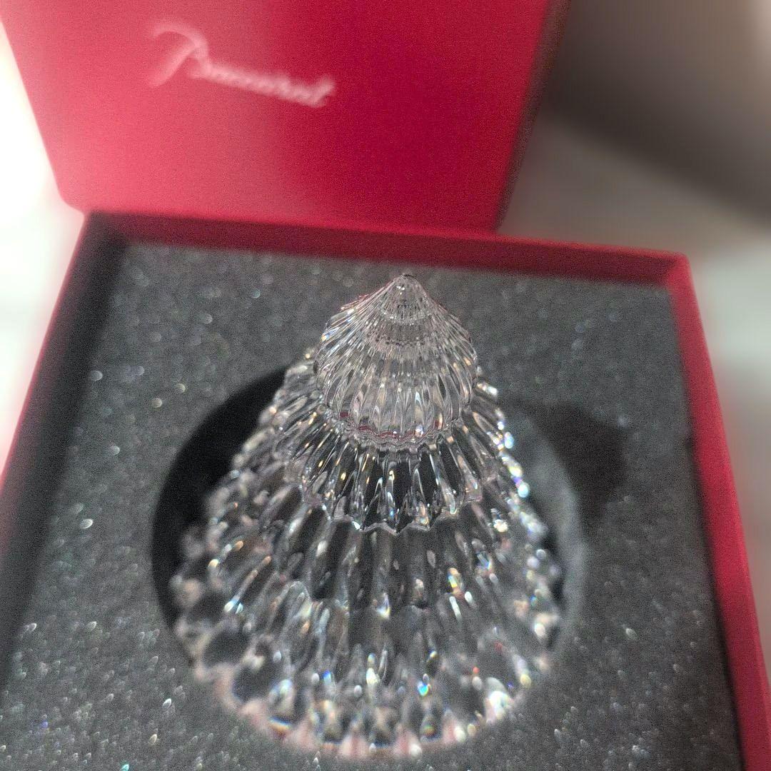 【発送11/10以降】新品バカラ　クリスマスツリー エンチャンティング