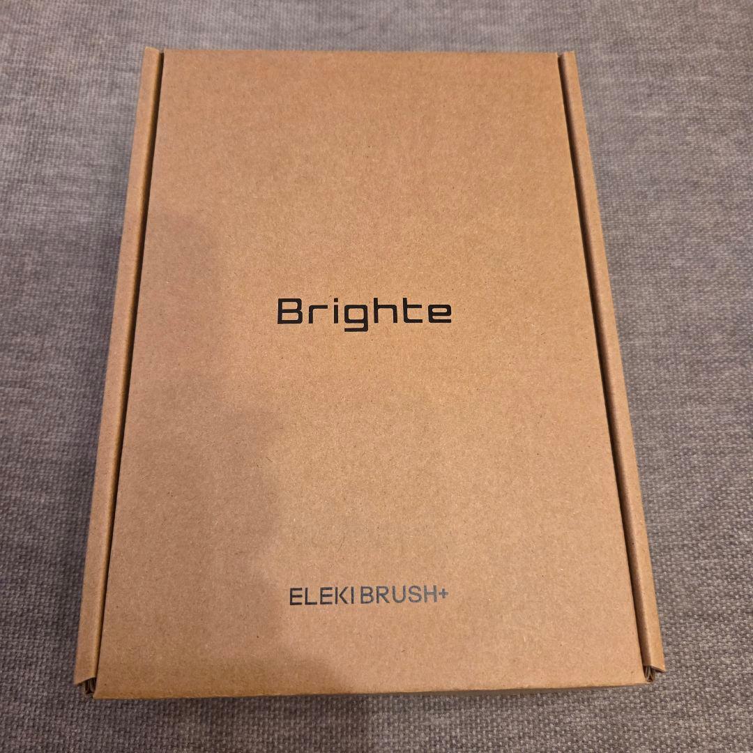 【新品 正規品】Brighte ELEKI BRUSH+ 美顔器 未開封