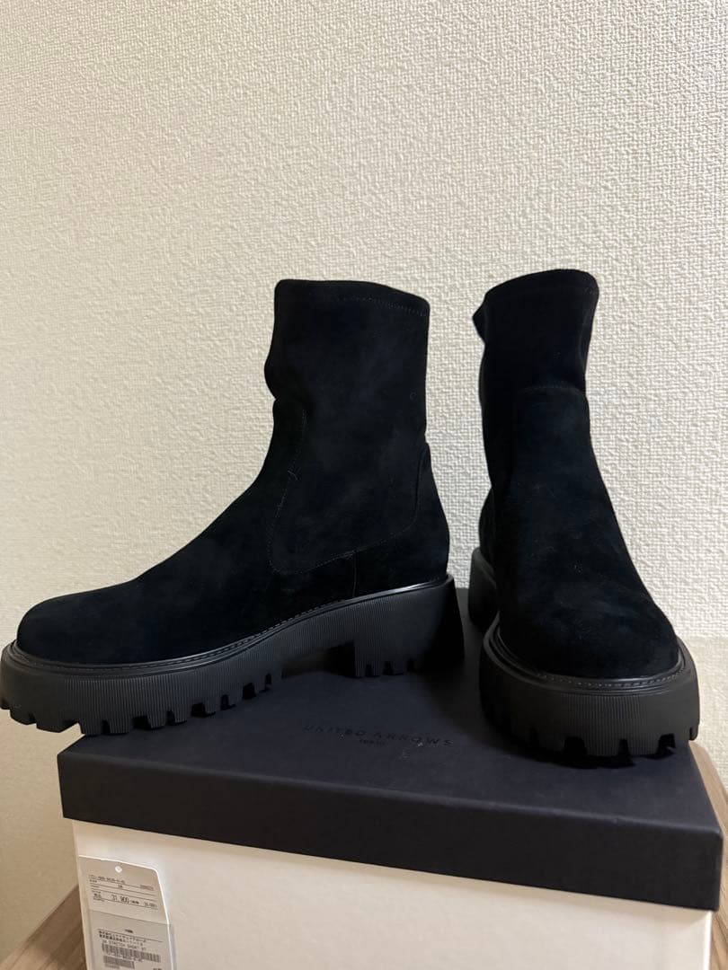 UNITED ARROWS 新品　ストレッチショートブーツ　36