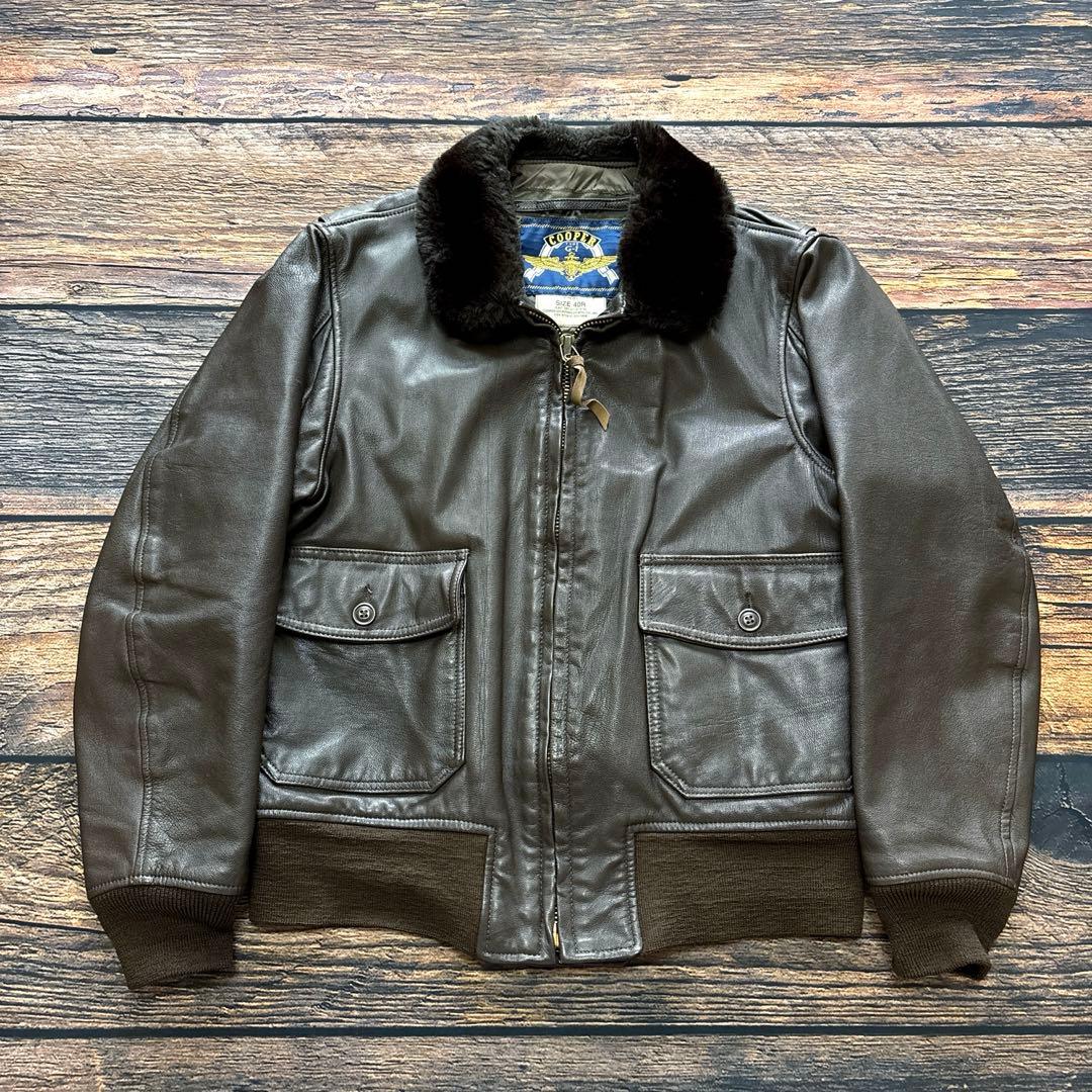 ジャケット・アウター COOPER / G-1 USA leather jacket