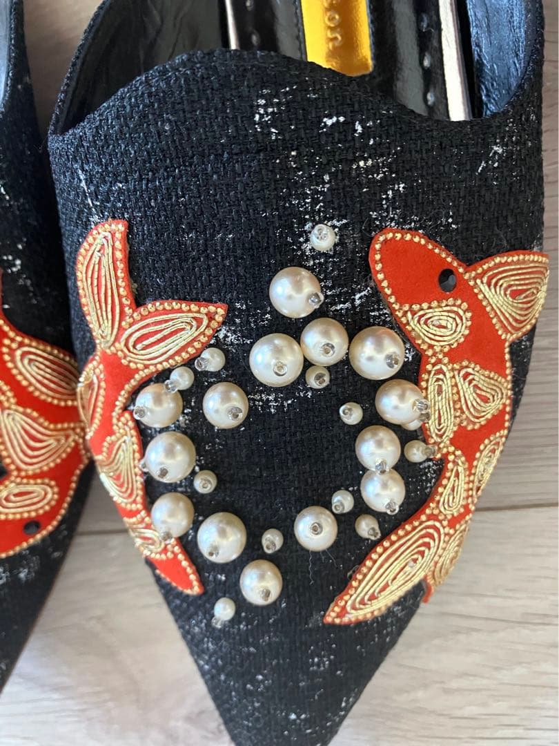 希少　ルパートサンダーソン　サンダル　パンプス　スリッポン　37