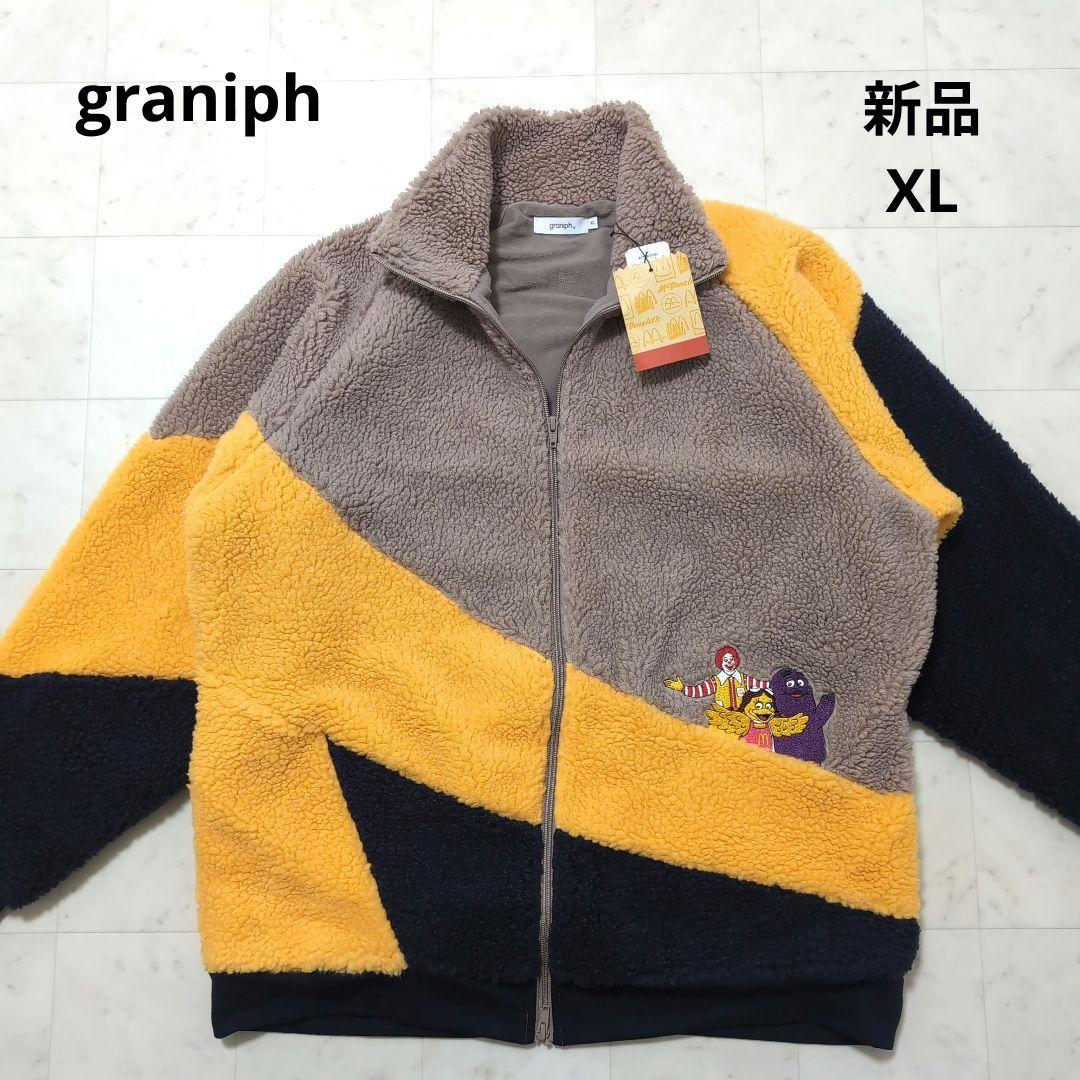 新品 グラニフ 第３弾 マクドナルド フレンズ2 ボアブルゾン