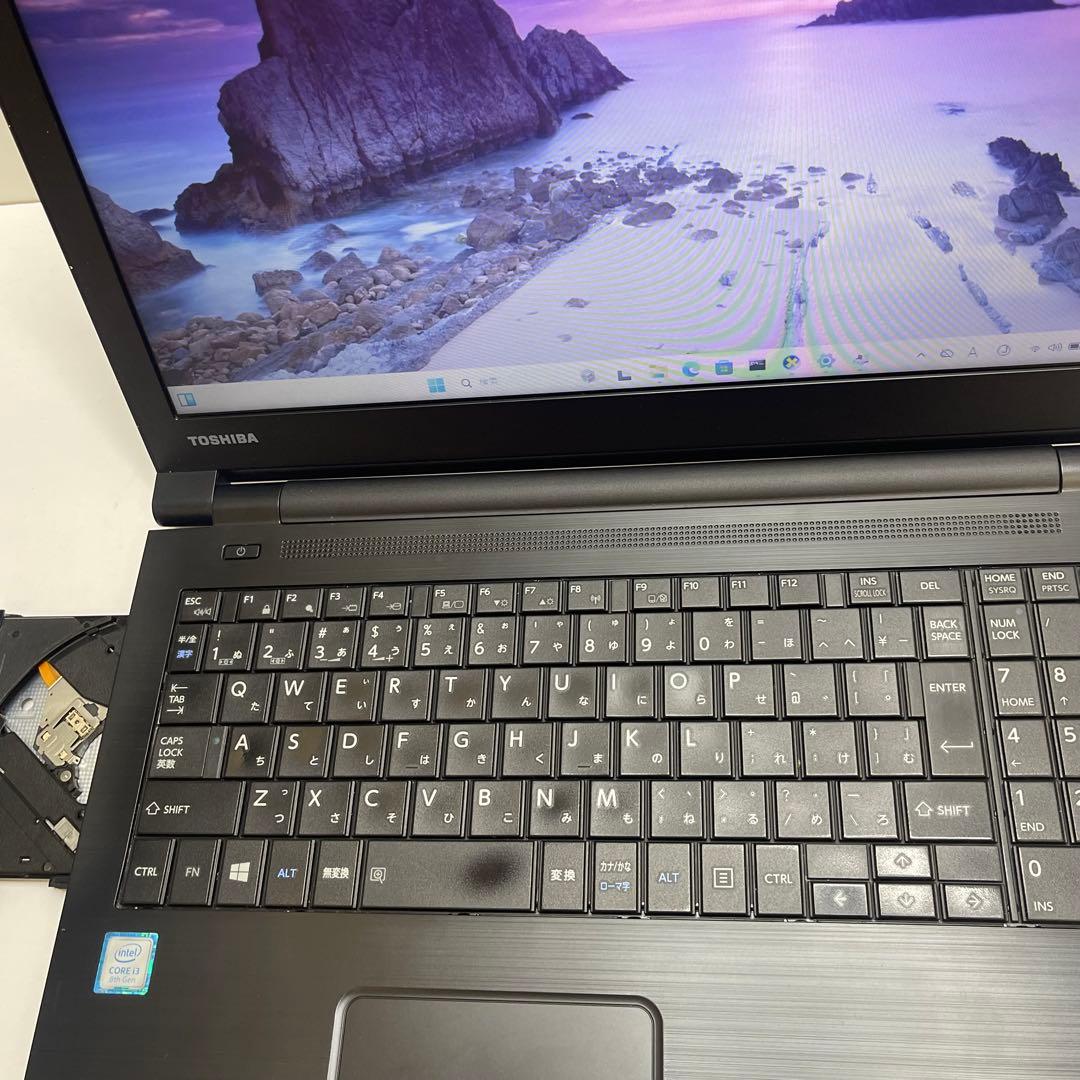 #805 東芝 Dynabook B65/M i3-8130U 8GB 256G