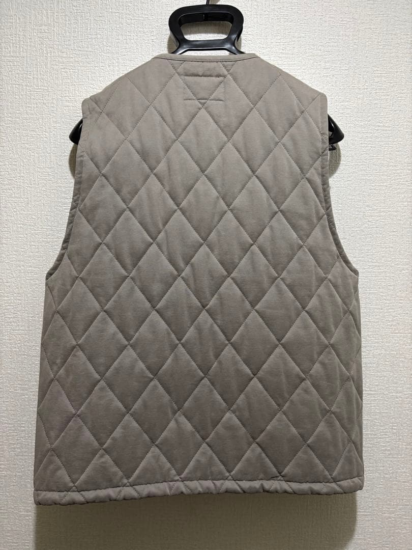 Schott QUILTING WORK VEST/ベージュ　定価19,800円