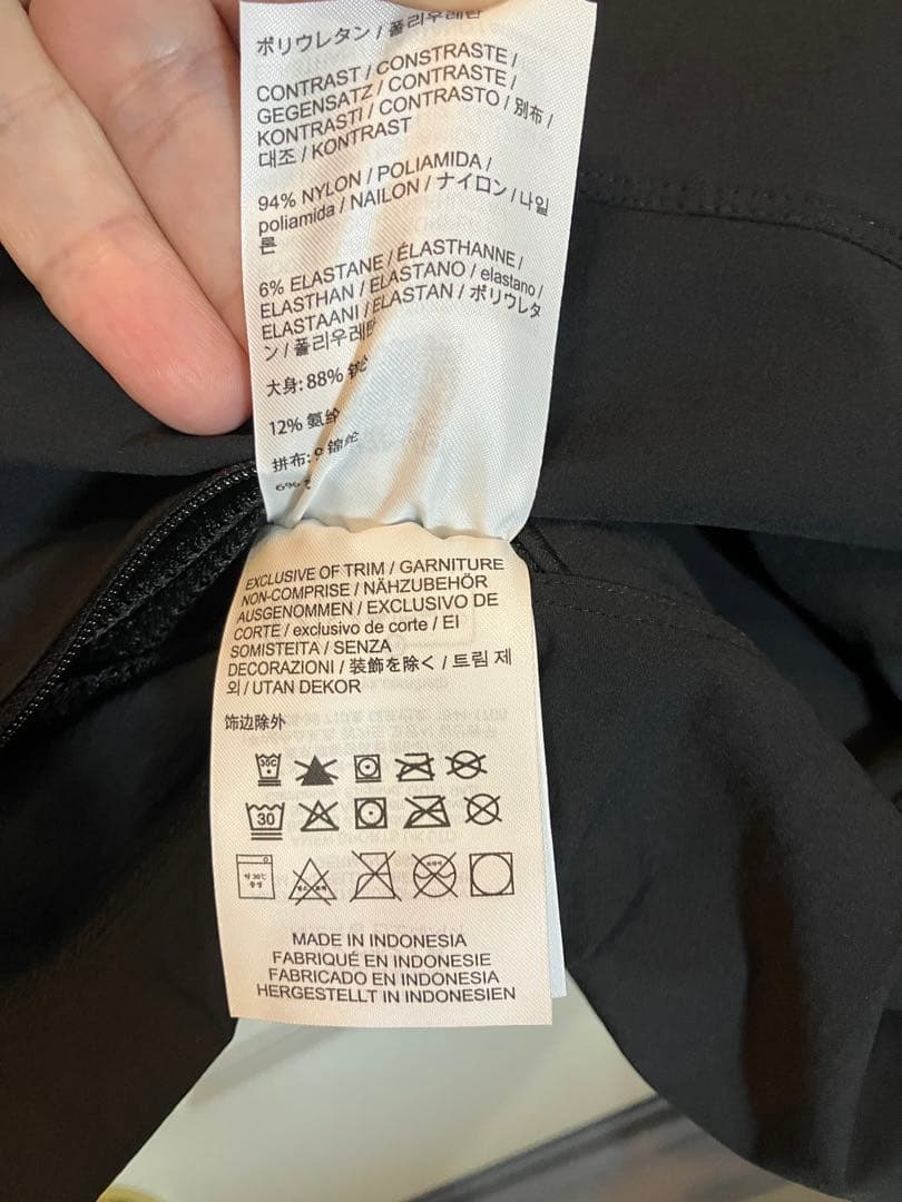 m*o様 美品 アークテリクス ガンマジャケット メンズ L ブラック 国内正規