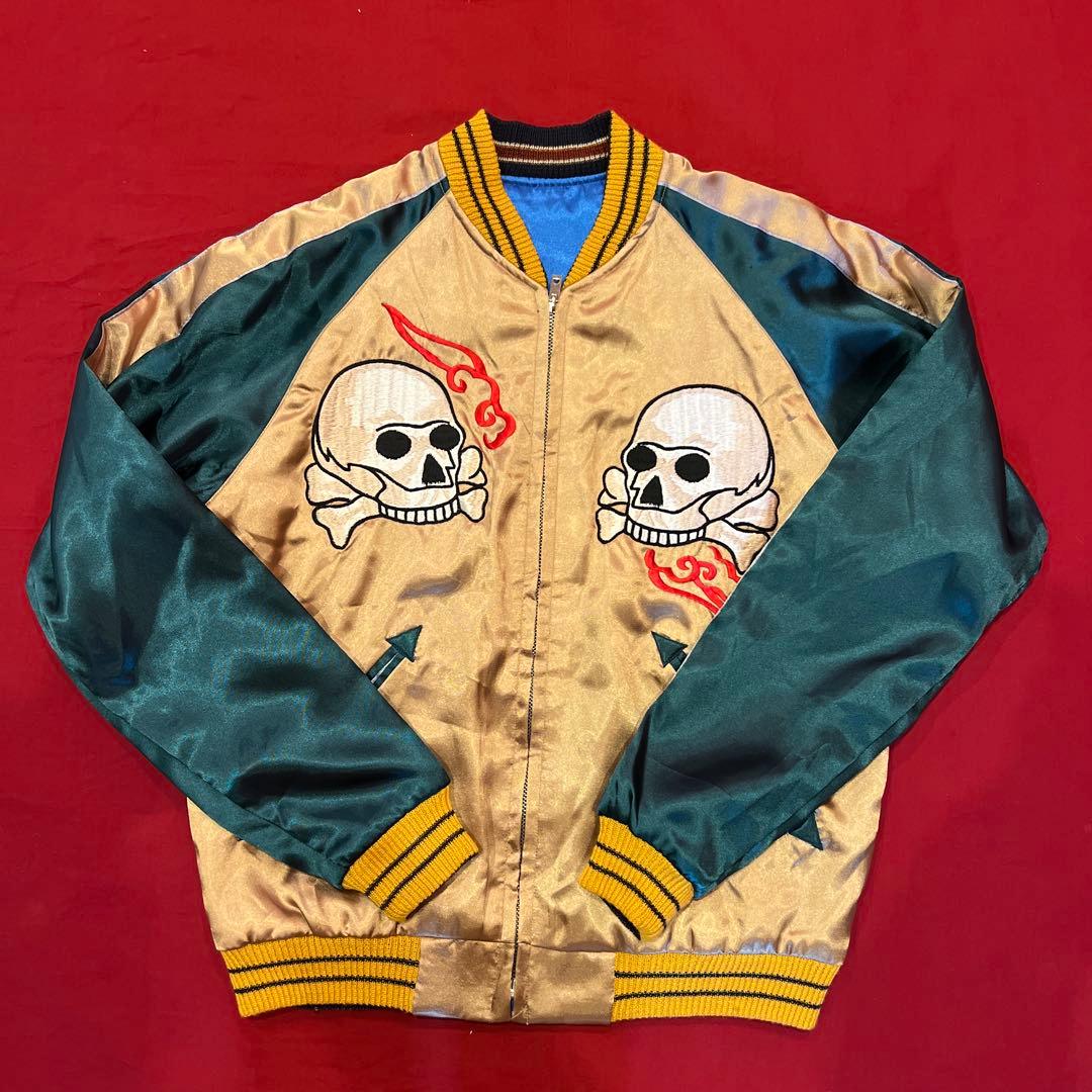 東洋エンターブライズ　CLOVER LEAF　クローバーリーフ　スカジャン　古着