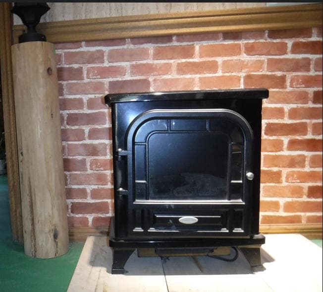 電気式薪ストーブ