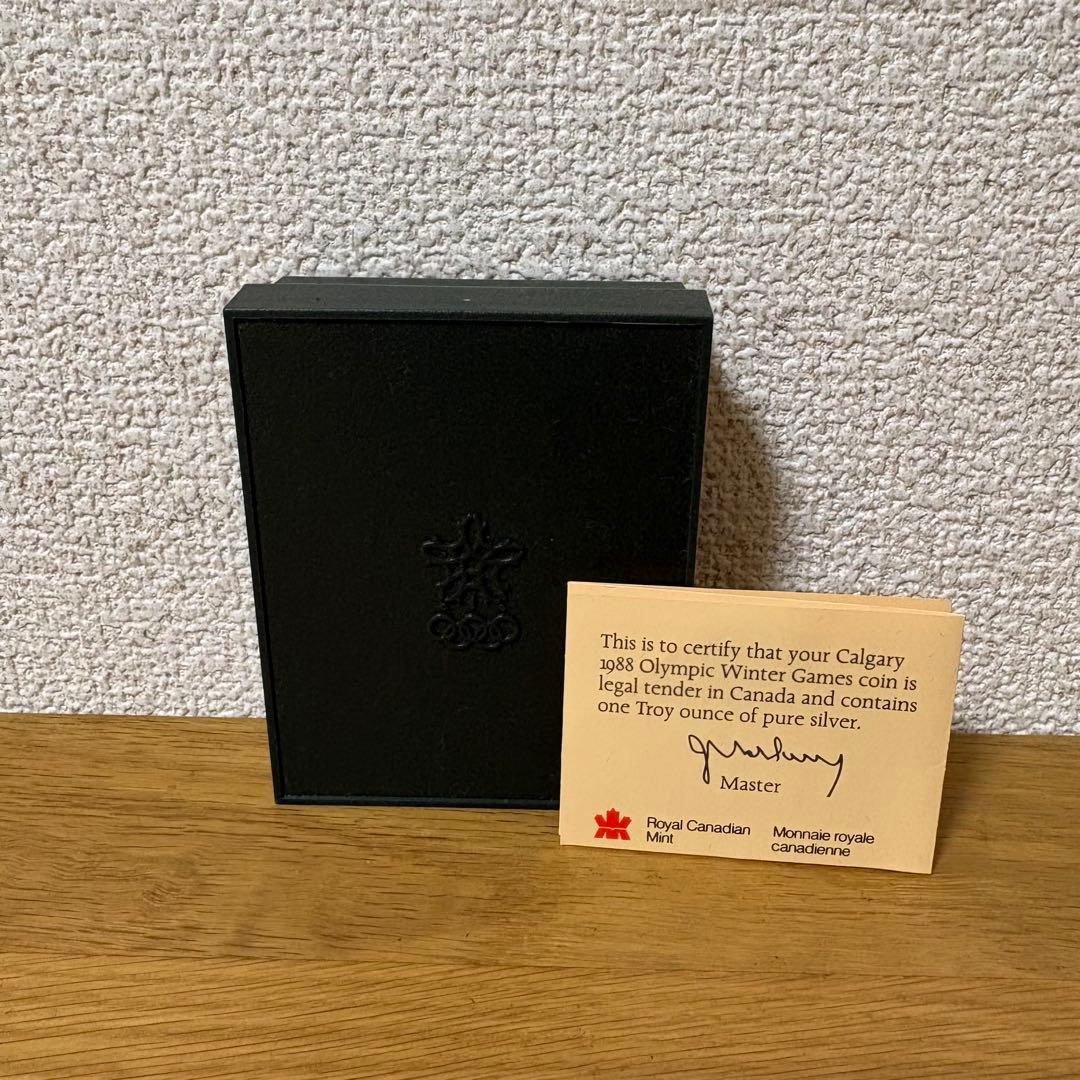 カルガリーオリンピック記念硬貨 アルペンスキー