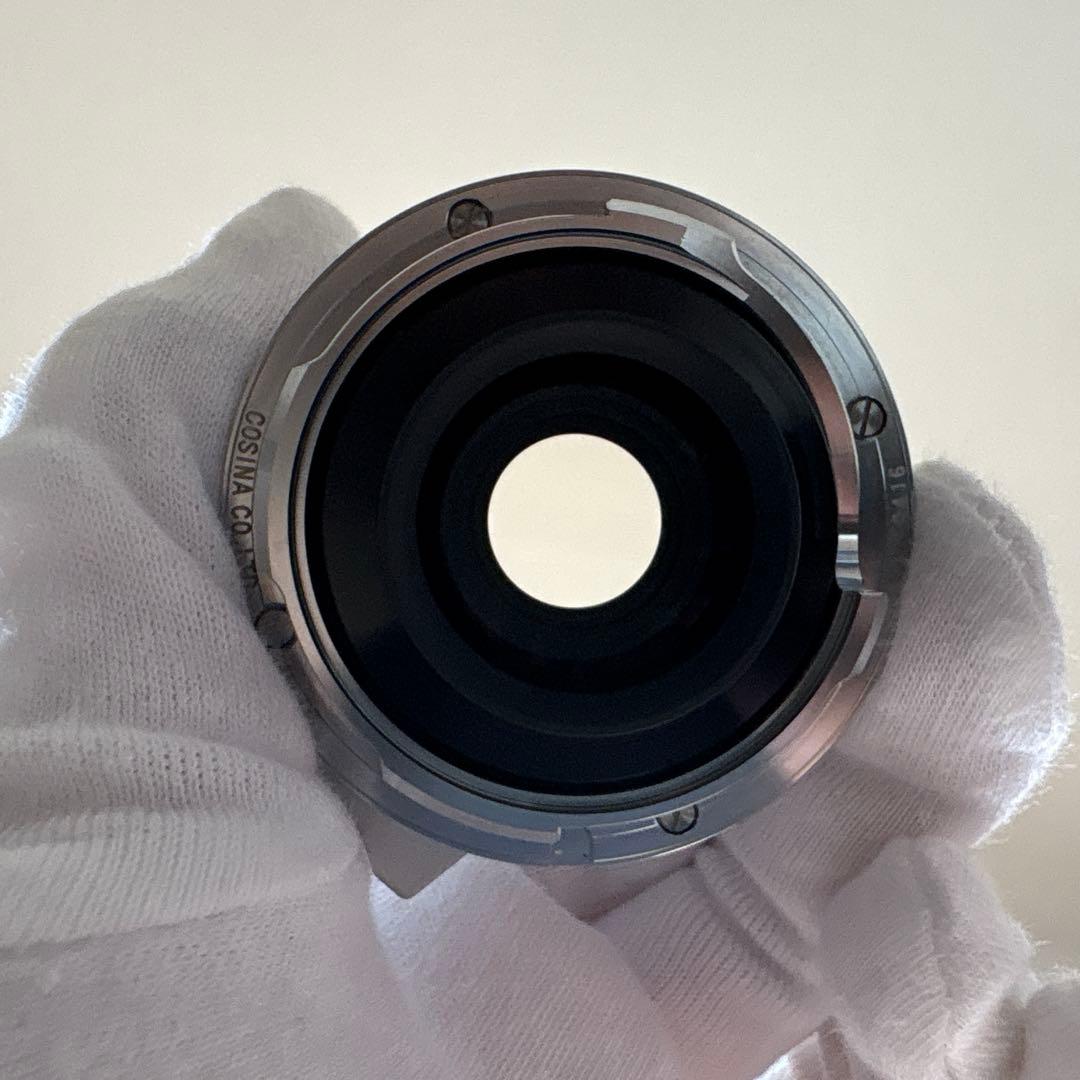 COLOR-SKOPAR 50mm F2.2 VM Silver 保証付き