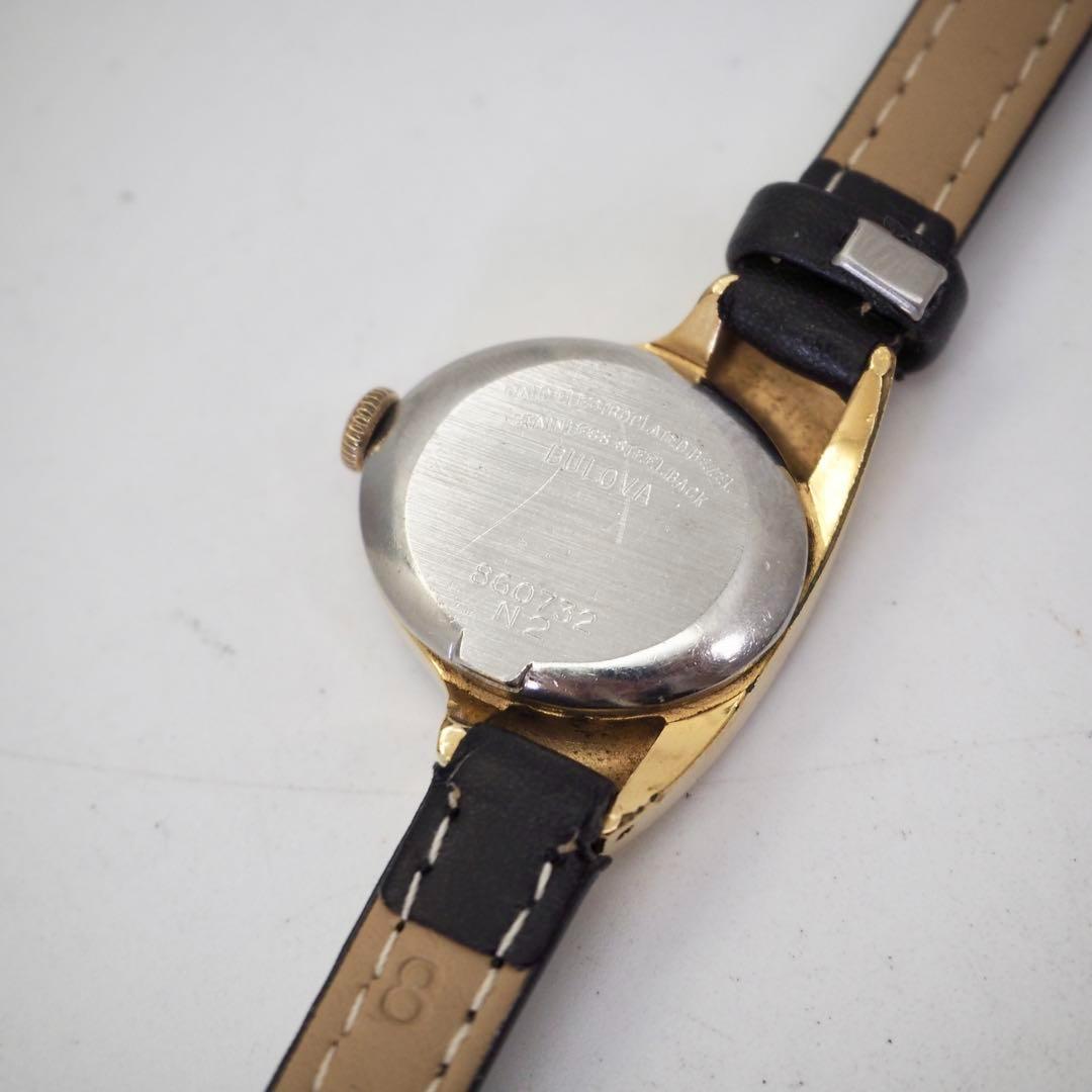 279 稼働　Dior時計　ブローバ 手巻き ヴィンテージ レディース　Wネーム