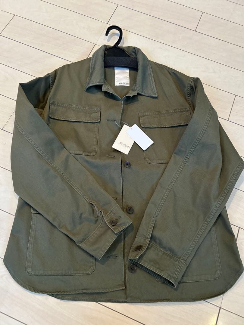 カーキ ミリタリージャケット フリーサイズ