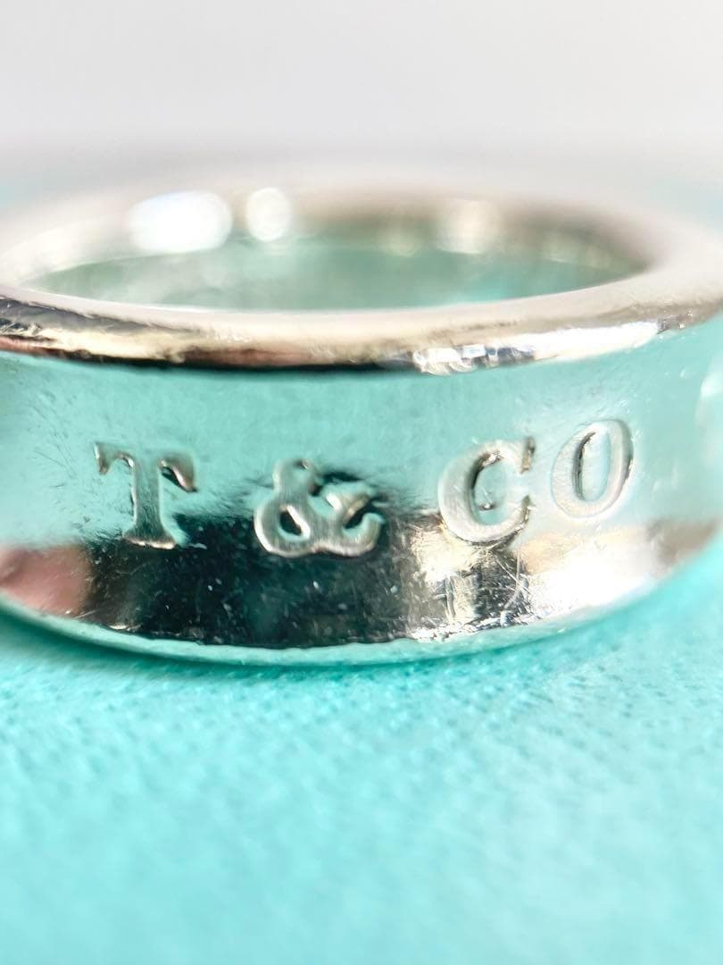 8号 TIFFANY ティファニー 1837 ヴィンテージ リング 指輪 磨き