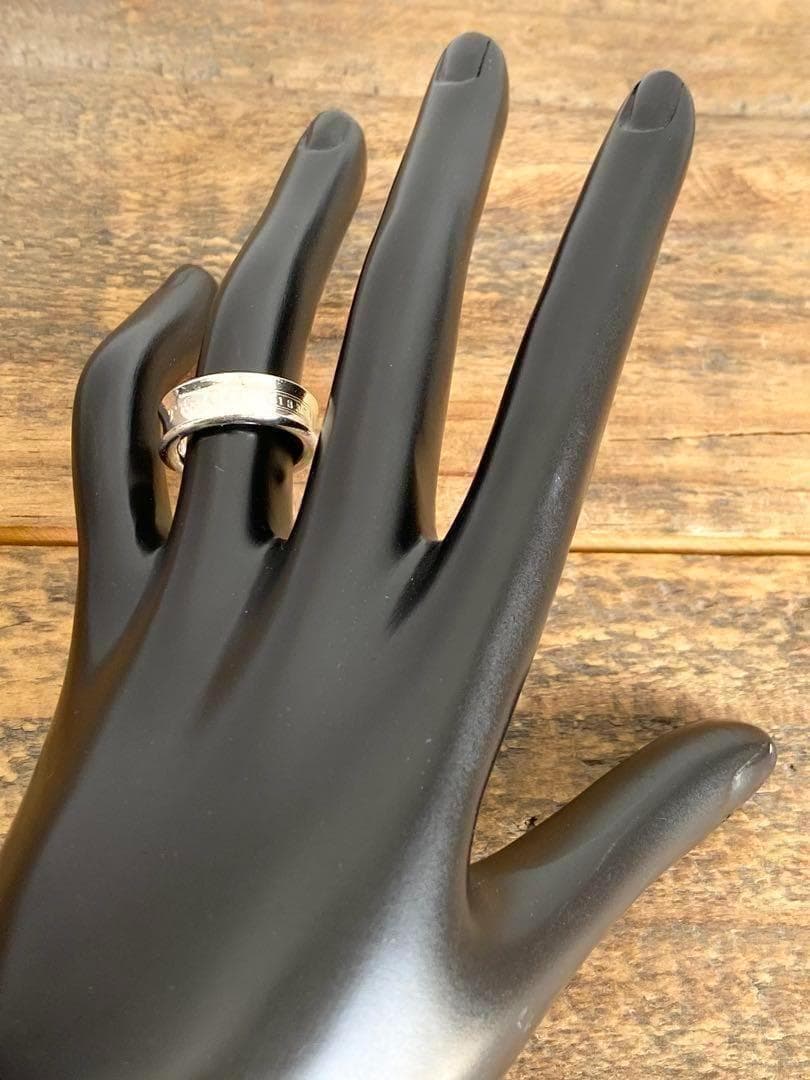 8号 TIFFANY ティファニー 1837 ヴィンテージ リング 指輪 磨き