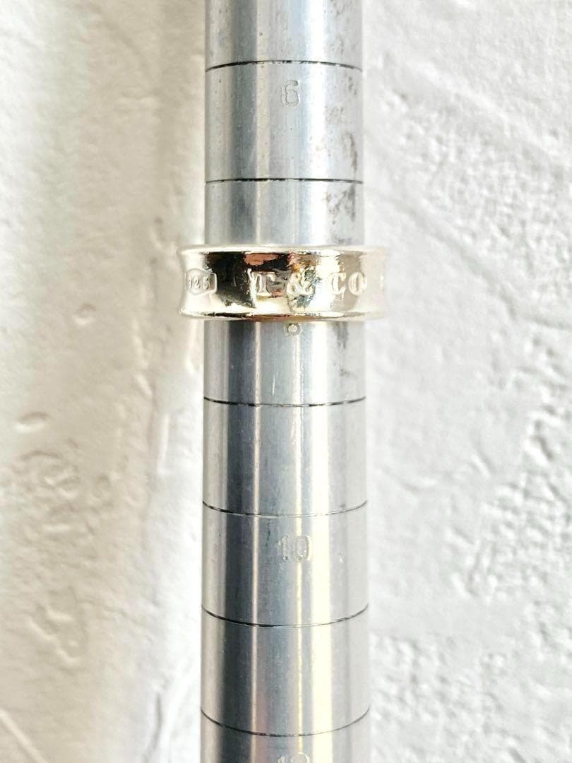 8号 TIFFANY ティファニー 1837 ヴィンテージ リング 指輪 磨き