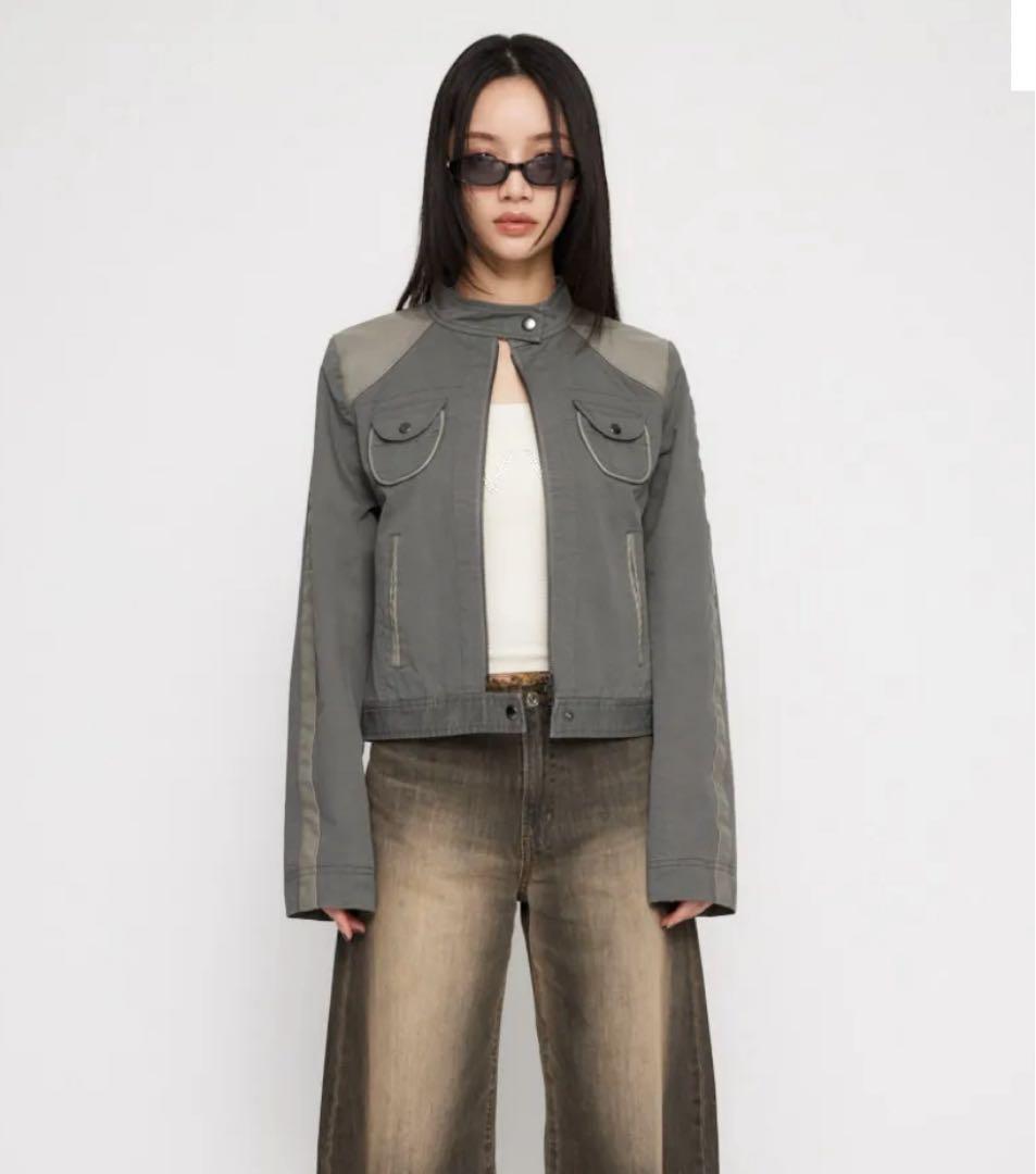 LAGUA GEM ラグアジェムLINE DOCKING COTTON ジャケッ