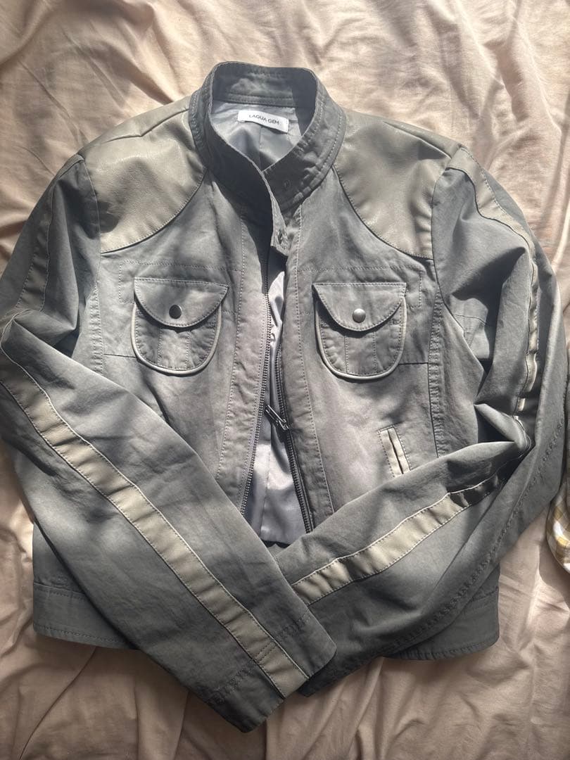 LAGUA GEM ラグアジェムLINE DOCKING COTTON ジャケッ