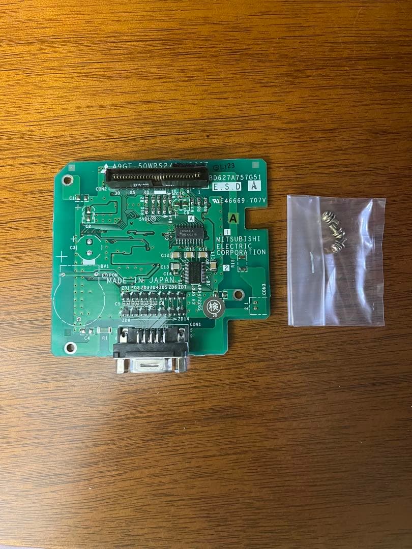 【中古】A9GT-50WRS2 シリアル通信ボード　三菱電機