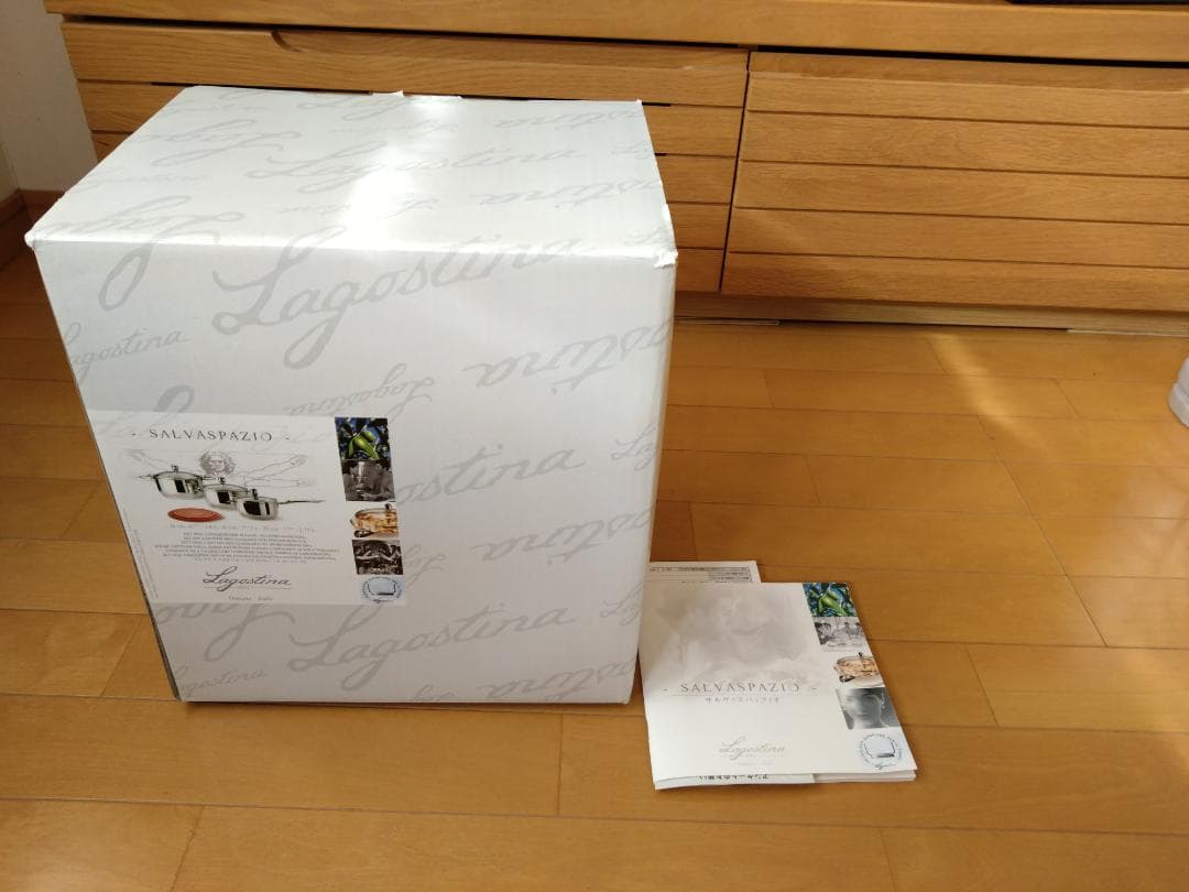 ⭐︎新品未使用⭐︎ラゴスティーナ サルヴァスパッツィオ　両手鍋3つ