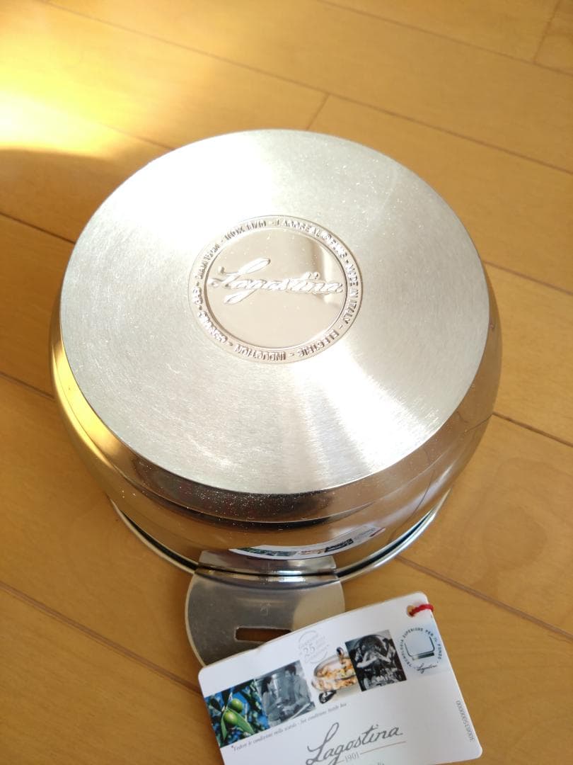 ⭐︎新品未使用⭐︎ラゴスティーナ サルヴァスパッツィオ　両手鍋3つ
