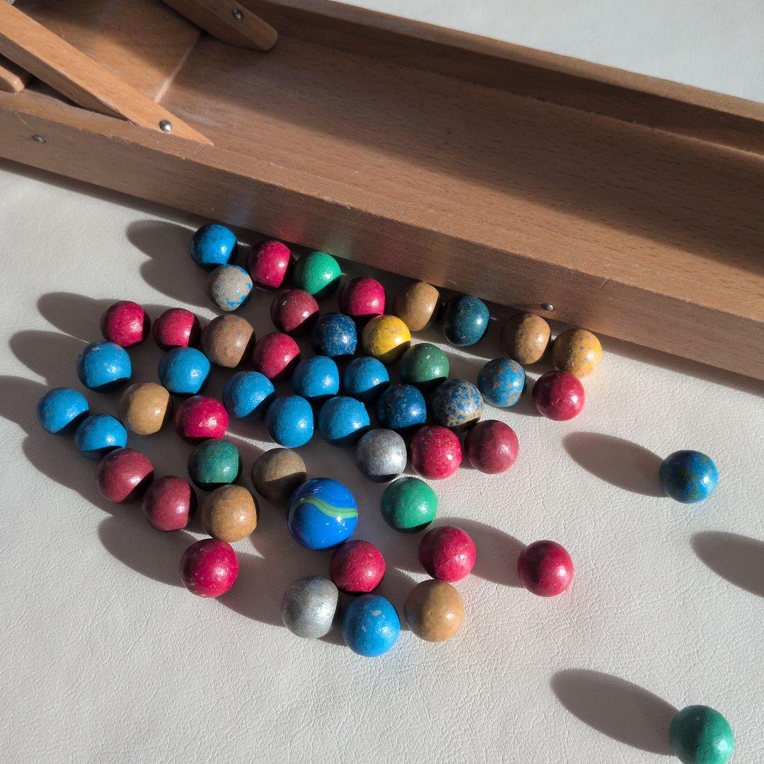 ベック社　シロフォン 知育玩具 木製ボール転がし