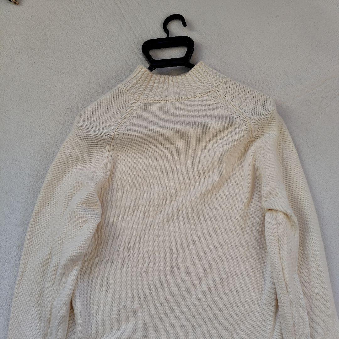 未使用に近い　現行　ZANONE ザノーネ　モックネック　ニット　46　肉厚