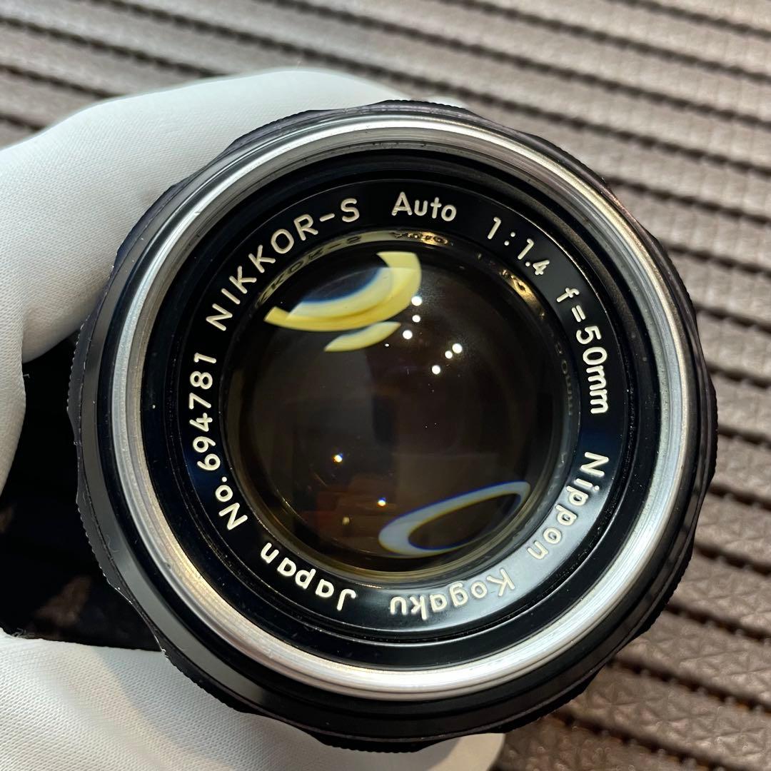 Nikon Ai改 NIKKOR S Auto 50mm F1.4 単焦点