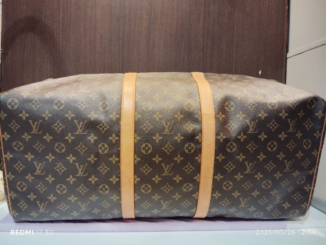 LOUIS VUITTON ルイヴィトン キーポル60 ボストンバッグ ブラウン