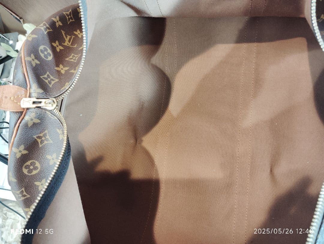 LOUIS VUITTON ルイヴィトン キーポル60 ボストンバッグ ブラウン