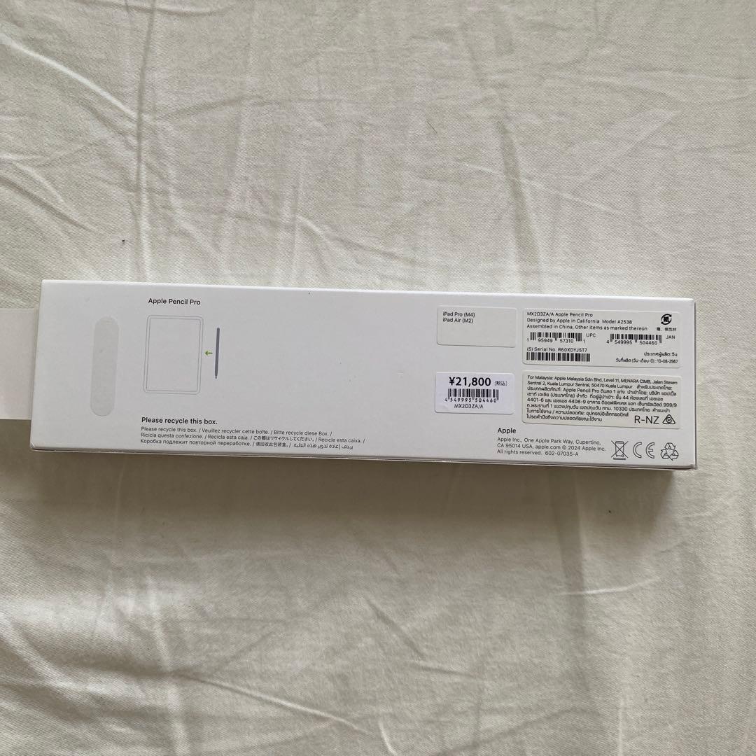 iPad本体 iPad Pro M4 13 1TB + Apple pencil pro