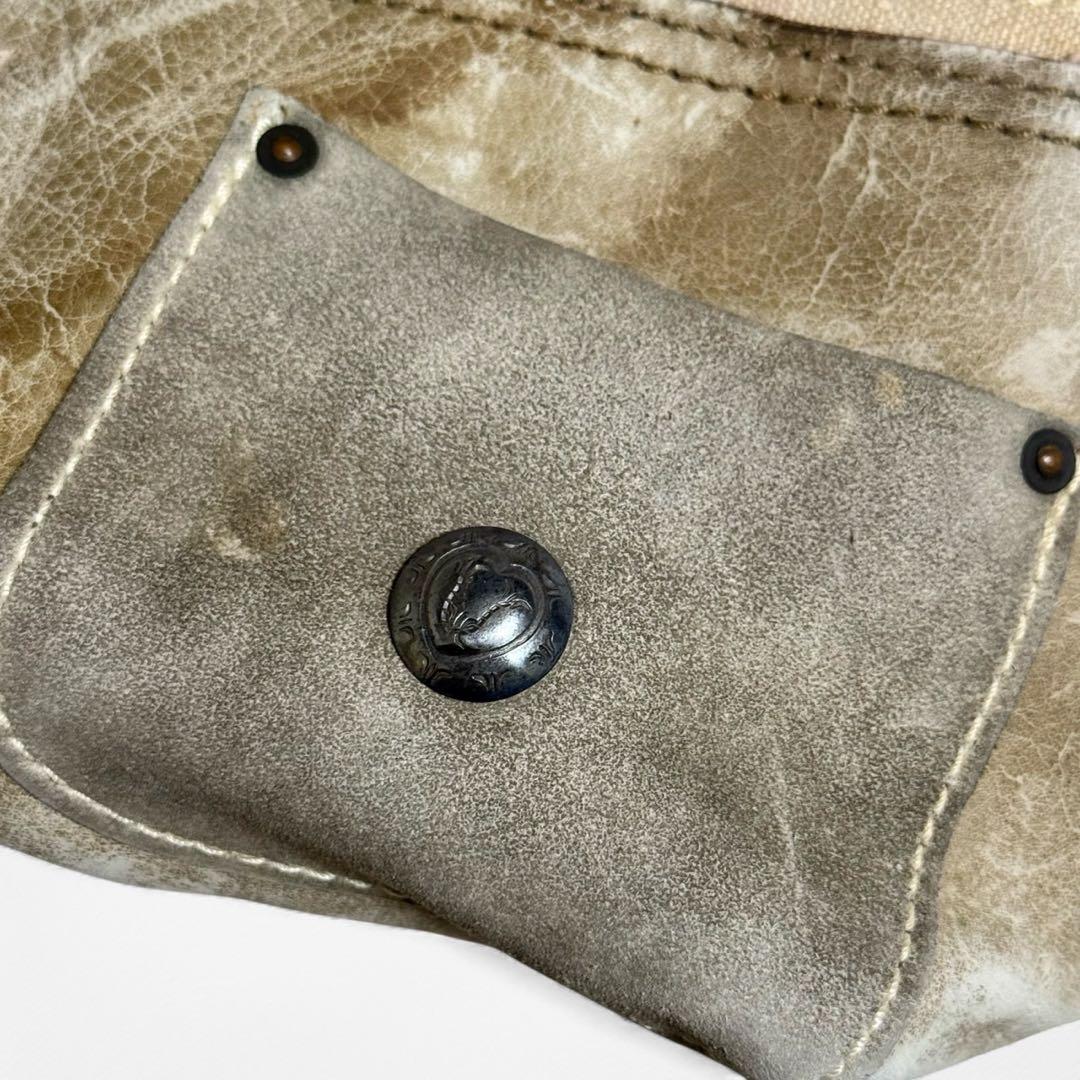 J.AUGUR DESIGN ネイティブ キャンバス レザー トートバッグ