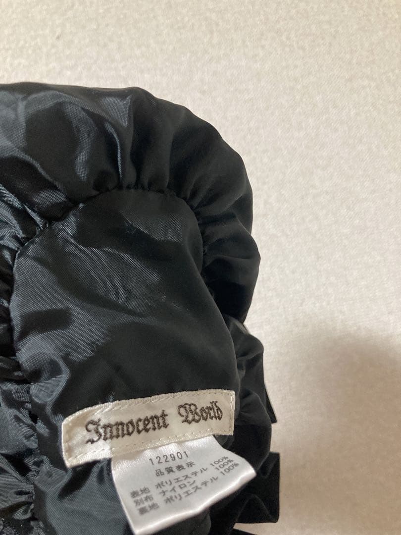 イノセントワールド　ボンネット　黒