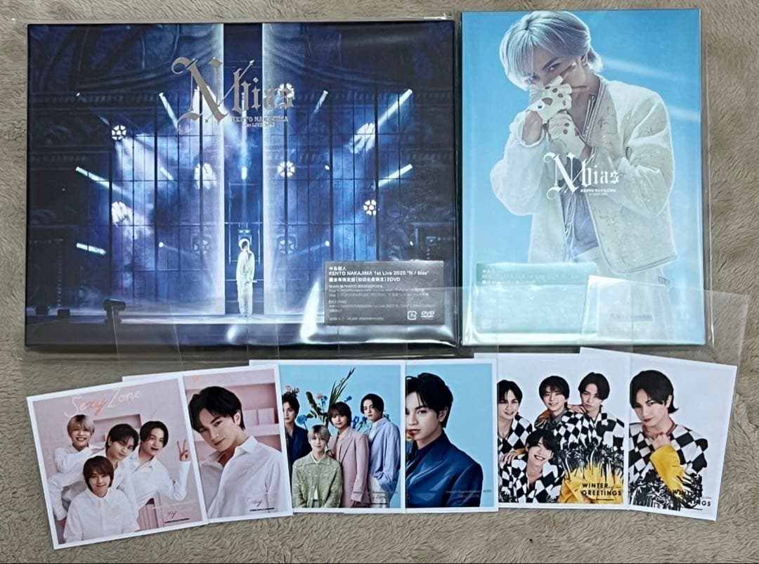 中島健人 1st Live 2025 N/bias DVDとましかくフォト