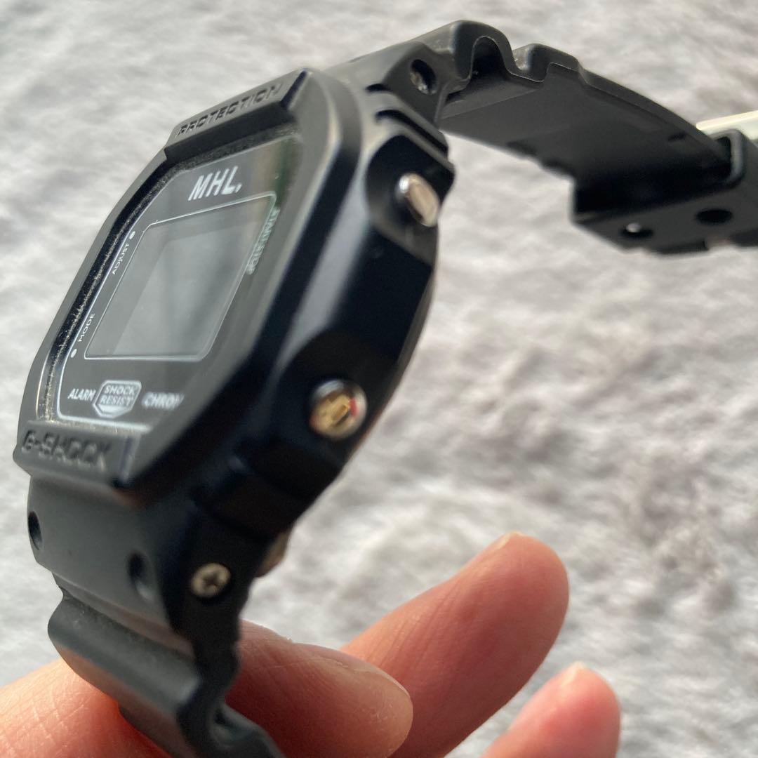 電池新品・美品　G-SHOCK MHL. デジタル腕時計　コラボ　ブラック
