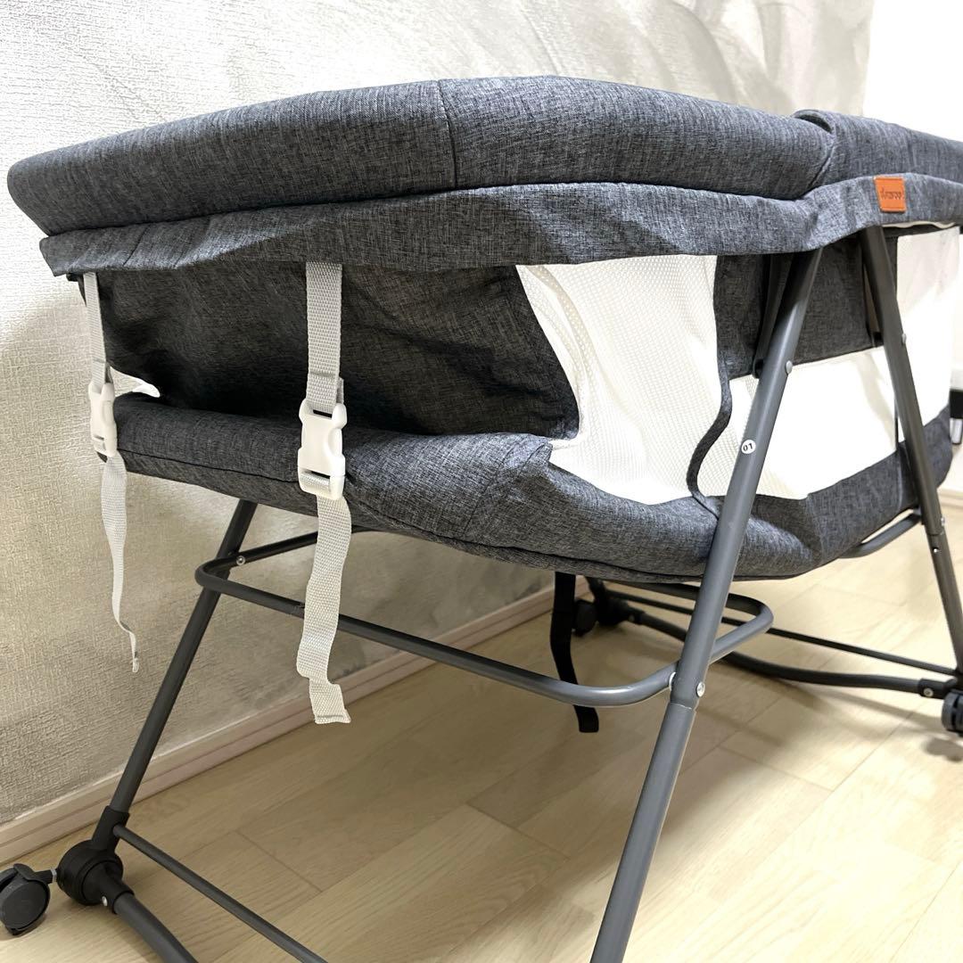 UBRAVOO　ベビーベッド　【コニー付き！】konny