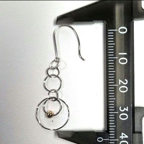 K18wgデザインPC １８金ホワイト地金ピアス　自分へのご褒美！