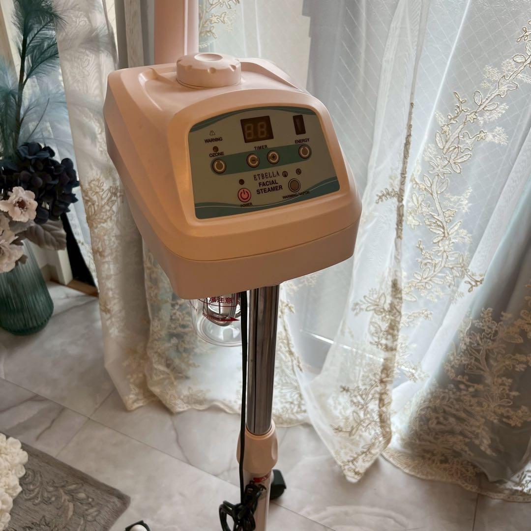 エステスチーマー ETBELLA フェイシャルスチーマー、卓上精製水器 セット