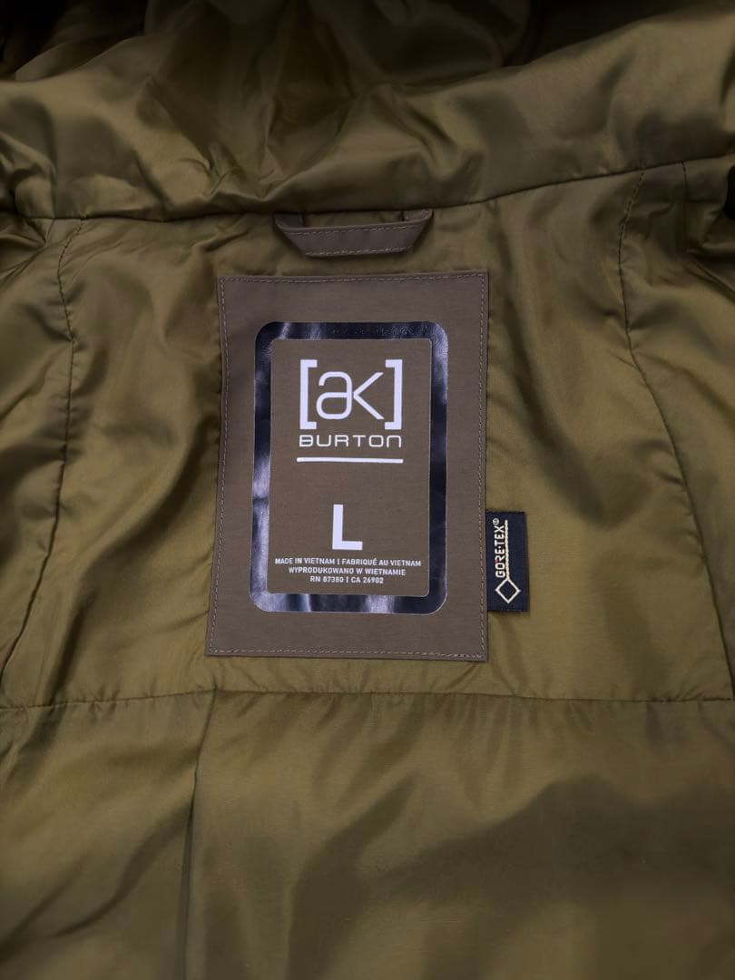 バートン ak GORE-TEX ジャケット　スノーボードウェア Lサイズ