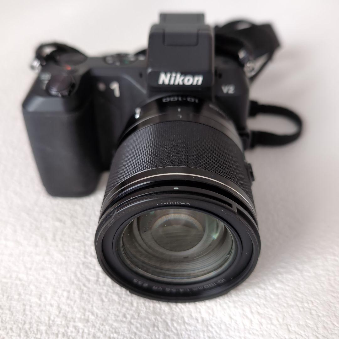 NIKON 1 V2 10-100ズームレンズ付き　ジャンク品